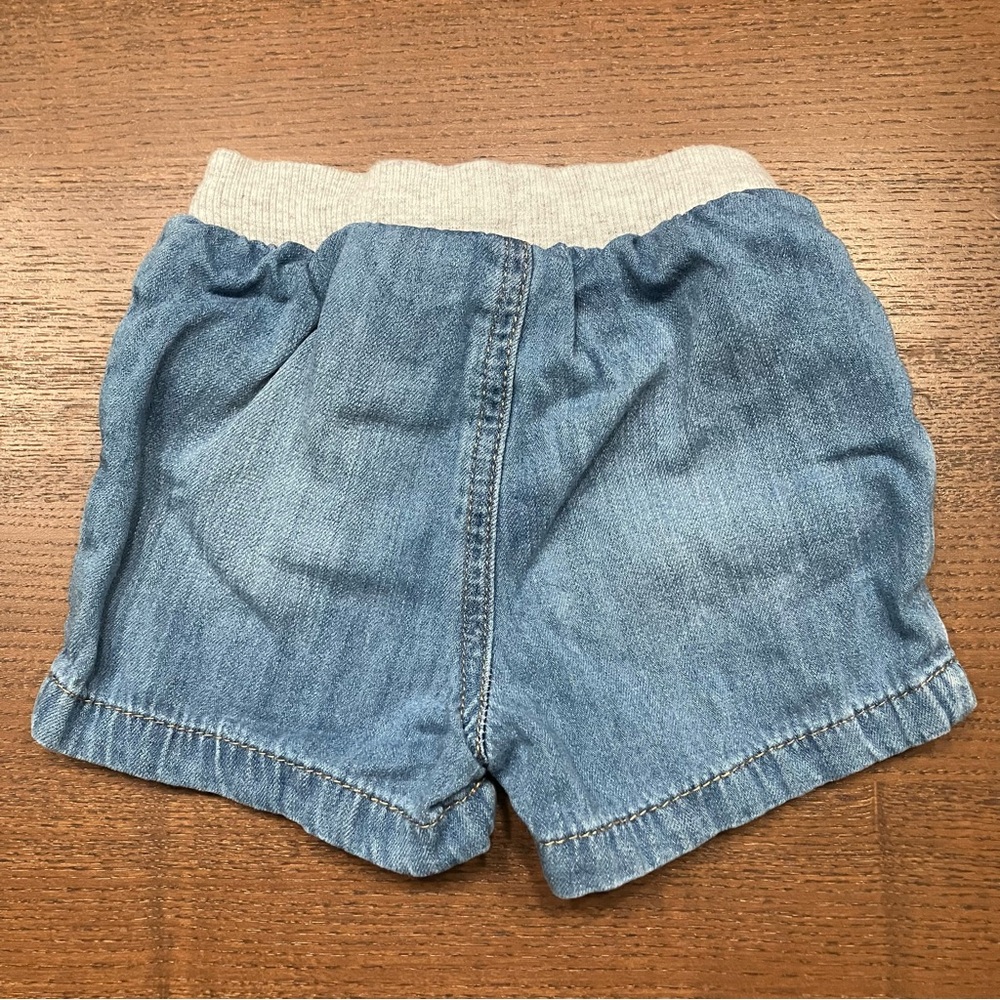 Carter's Light Blue Denim Kids Shorts - Picture 3 of 3